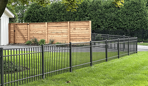 modern fences